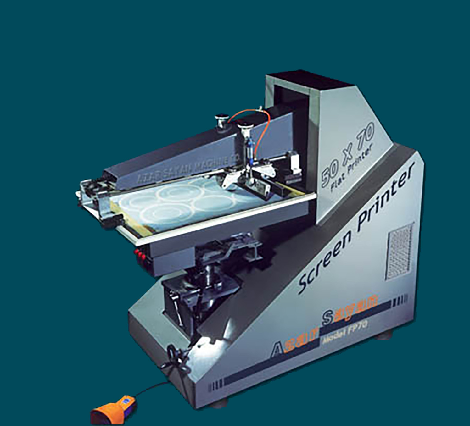 flat screen printing machine model FP-70 & FP-90