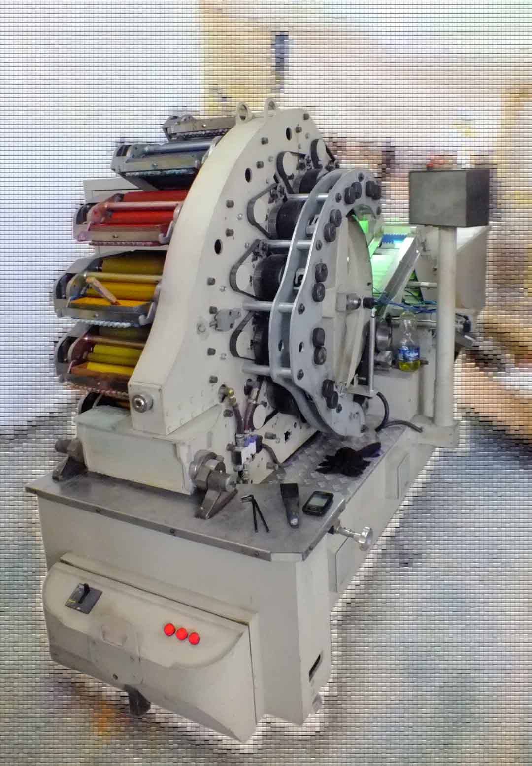 دستگاه چاپ تیوب افست تمام اتوماتیک مدل T-DO-7